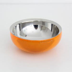 Vintage small ALESSI Love Bowl in Orange - Designed by Miriam Mirri, 2004