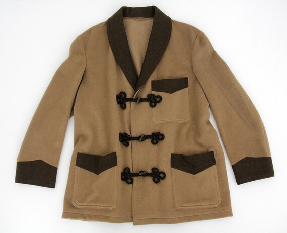 Vintage Coat // Frogging Closure Jacket // Shawl C