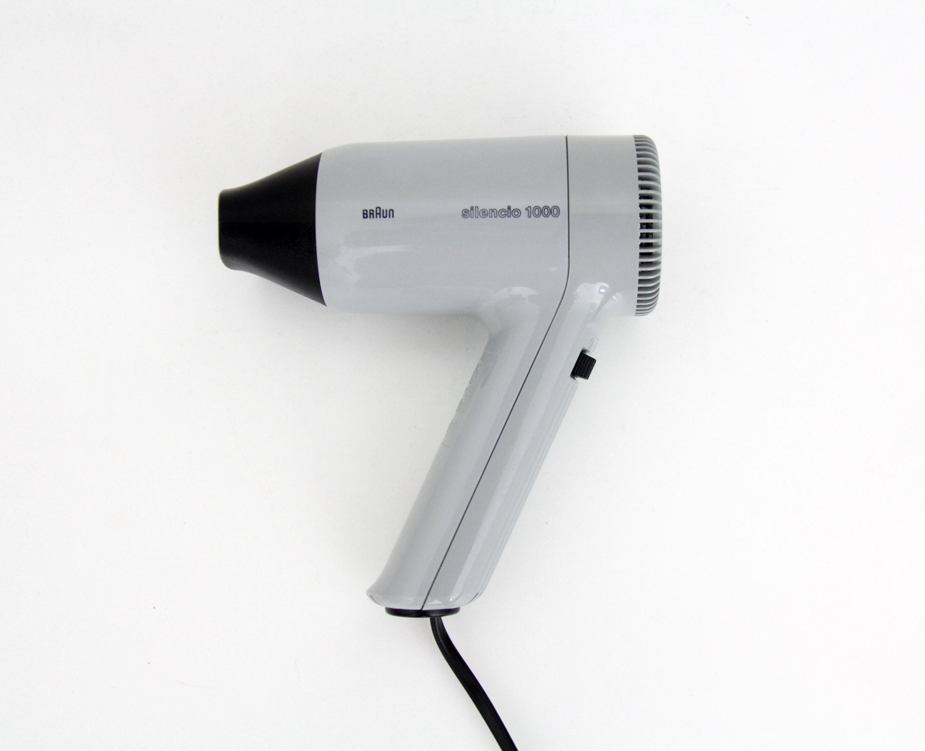BRAUN Silencio 1000 Hair Dryer // Gray and Black - Etsy Australia