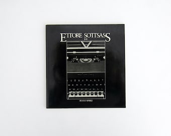 Livre vintage // Ettore Sottsass, Jnr. de Penny Sparke (broché, 1982)