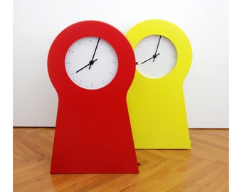 Set of 2 New IKEA Stakig Clock Red 6 ½ " 503.736.53