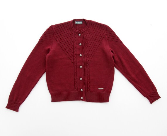 Vintage Sweater // 1970's 1980's Geyer Trachten Au