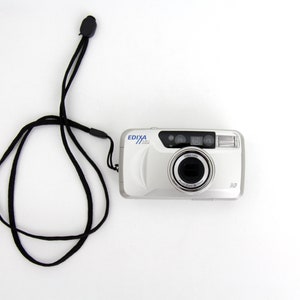 Vintage Filmkamera Edixa V20-II Zoom // 35 mm Point and Shoot Kamera // Mit Tasche