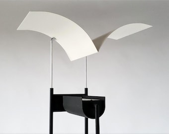 Vintage 'Fenix' Floor Lamp designed by Jorge A. Garcia Garay // Post Modern Halogen Floor Lamp // Spain, 1980's