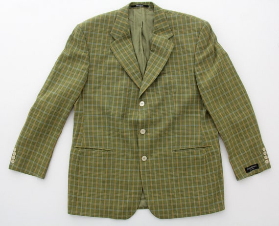 Vintage Men's YSL Jacket // Yves Saint Laurent Bla