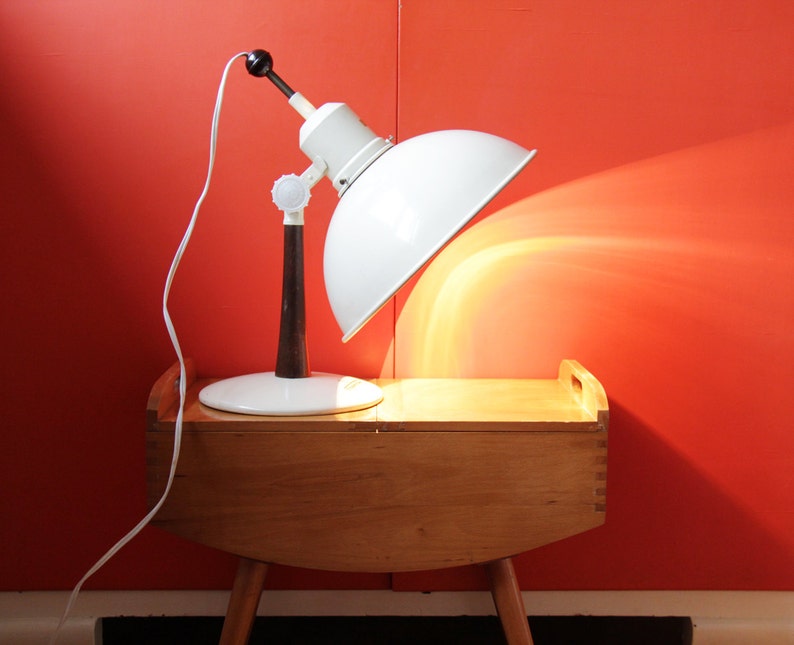 Vintage Lamp Industrial Desk Lamp Heat Lamp Thermolux Bestrahlungslampe