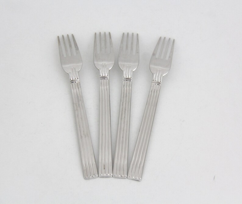 Vintage Flatware // Set of 12 Amefa Holand Quality Stainless Flatware // Set For 4 Persons image 6