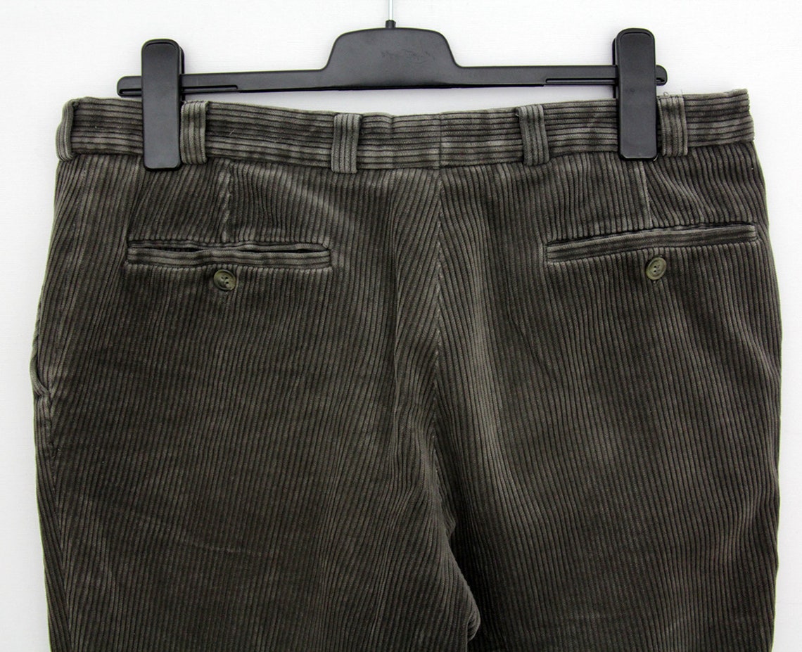 Vintage Corduroy Pants // Men's Corduroy Trousers | Etsy