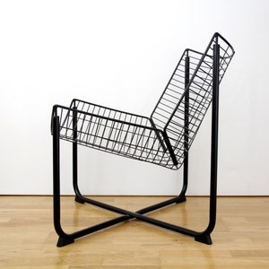 Vintage IKEA JARPEN Lounge Chair designed by Niels Gammelgaard for Ikea // Wire Postmodern Terrace Patio Cafe Loft