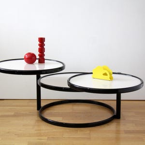 80s Postmodern Swivel Coffee Table - Etsy