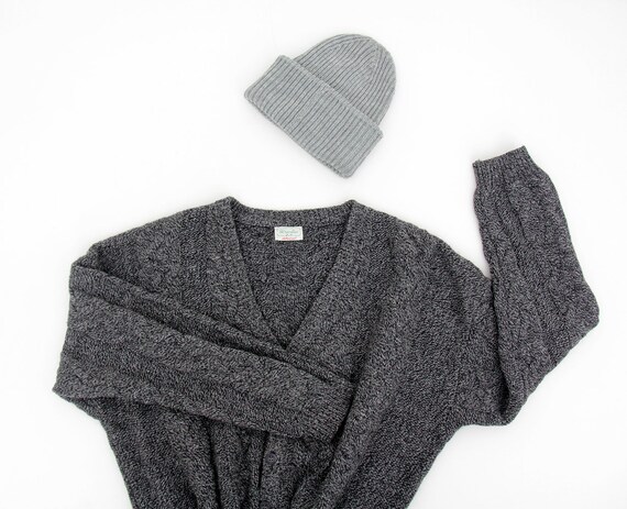 Vintage Sweater // Benetton Shetland Wool Fisherma