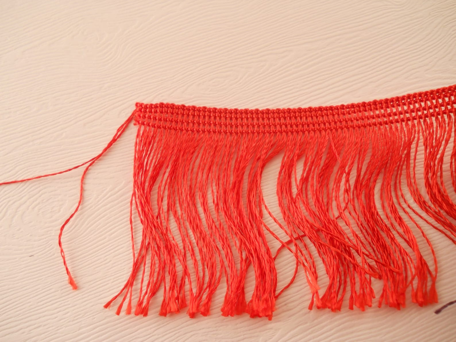 FRINGE TRIM Fringe Rayon Red or Purple 2 1/4 Inches Long Etsy