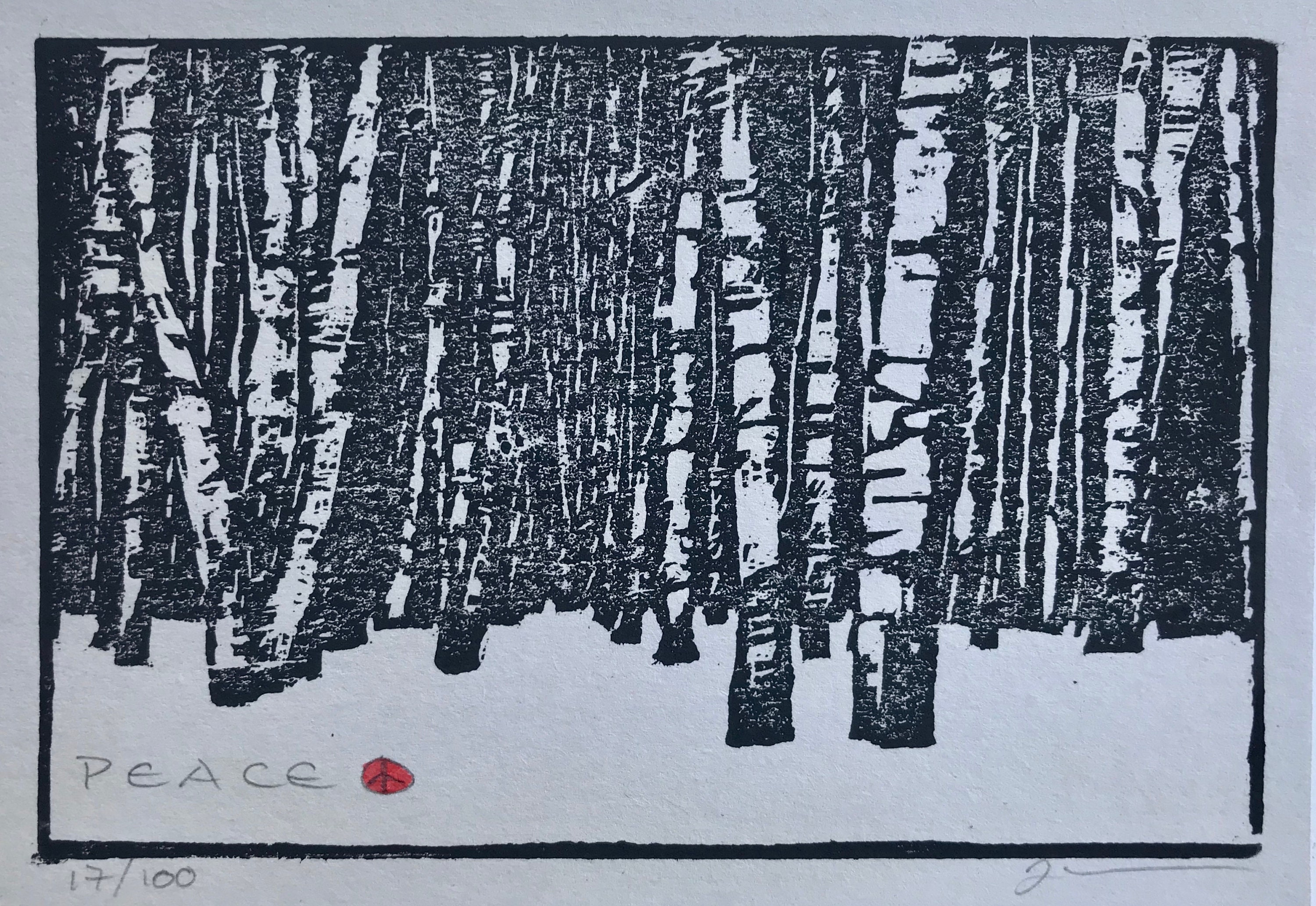 21+ Block Print Christmas Cards