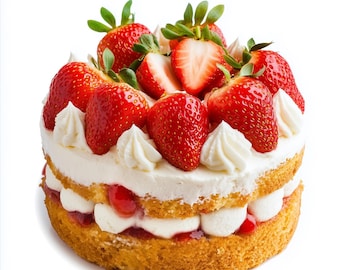 Strawberry Shortcake - Perfume: Sweet Dessert Fragrance (Body Spray or Oil)