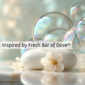 Soapy Clean - Perfume | Like a Fresh Bar of Soap | White Florals • Lily  • Soap Bar