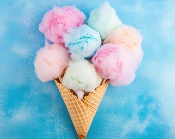 Cotton Candy Ice Cream - Body Butter, Body Cream, Hair Perfume, Body Spray, Body Mist,  Body Oil