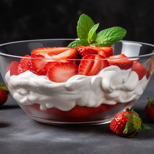 Strawberries & Whipped Cream - Yes It Is Amazing - Perfume, Body Butter, Body Cream, Hair Perfume, Body Spray, Body Oil, Roller-on