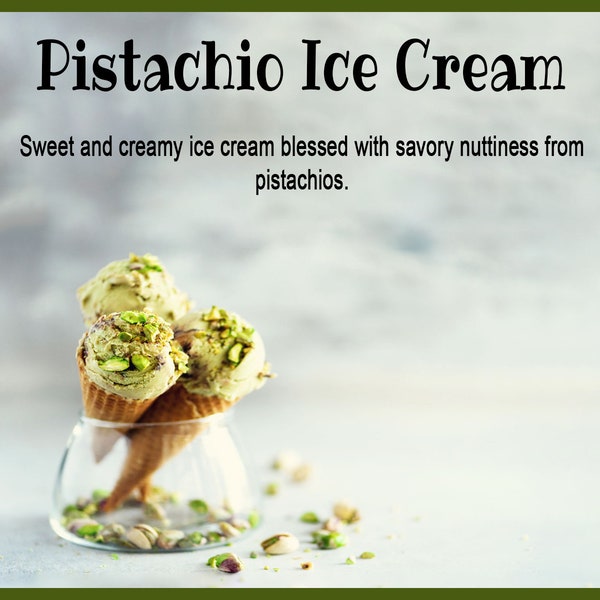 Pistachio Ice Cream - Body Butter, Body Cream, Hair Perfume, Body Spray, Body Mist, Body Oil