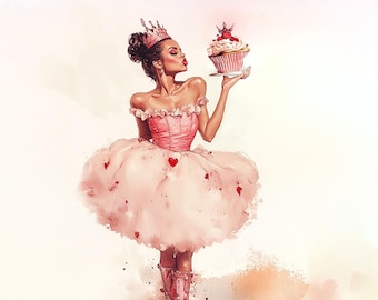 Cupcake Queen - Flirty, and Unapologetically Royal - Perfume, Body Cream, Body Oil, Roller-Ball, Hair Perfume, Gourmand Fragrance