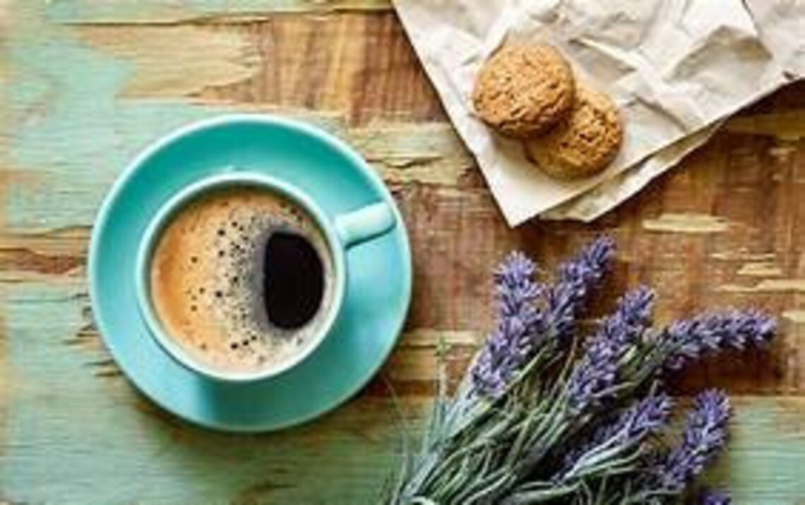 Latte de lavanda café lavanda mantequilla corporal crema