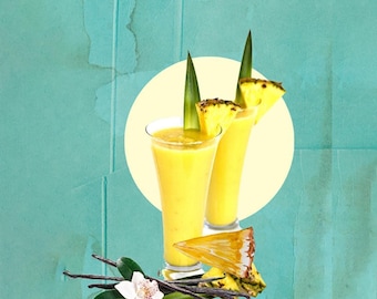 Pineapple Vanilla Smoothie - Tropical Pineapple and Creamy Vanilla - Body Butter, Hair Perfume, Body Oil, Perfume, Body Mist, Fragrance