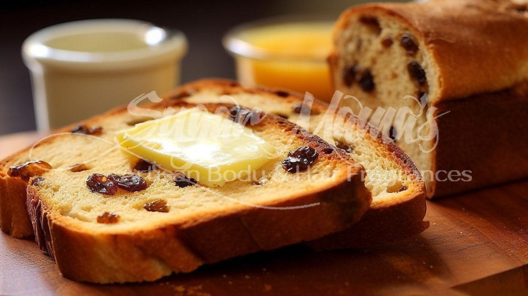 Buttered Raisin Bread - Body Butter, Body Cream, Hair Perfume, Body ...