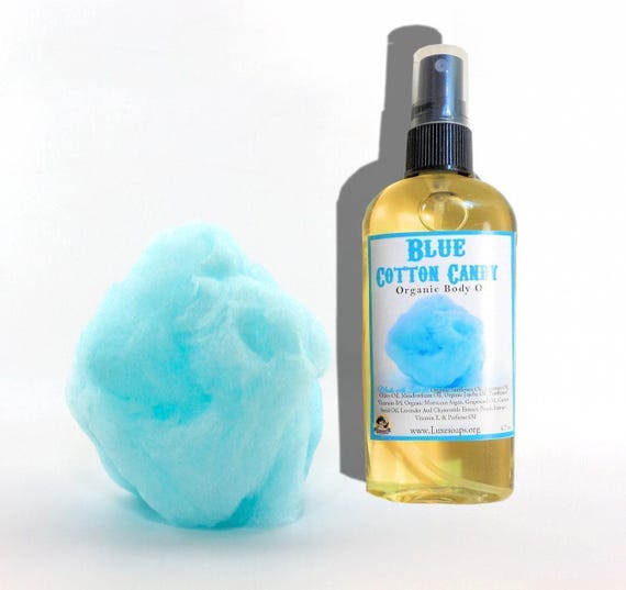 Blue Cotton Candy - Gourmand Fragrance  – Sugary Sweet Perfume Mist, Body Oil