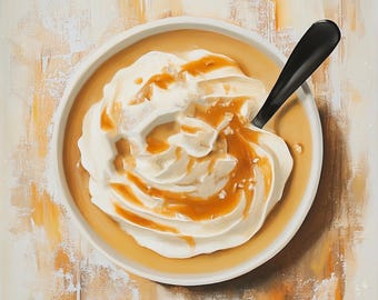 Caramel Vanilla - Body Butter, Creamy Hydrating Skin Moisturizer (Sweet Scent)