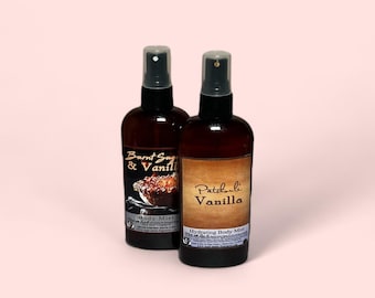 INFO ONLY: All About Our Body Mist, Body Sprays - Hydrating Body Mist & Perfume-Based Body Mist - 4.7oz Spray Bottle and Fragrance