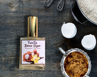Vanilla Brown Sugar - Body Butter, Body Cream, Hair Perfume, Body Spray, Sugar Scrub, Body Oil, Perfume, Vegan, Handmade, Gift for Her, Shea