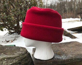 polartec hat with brim