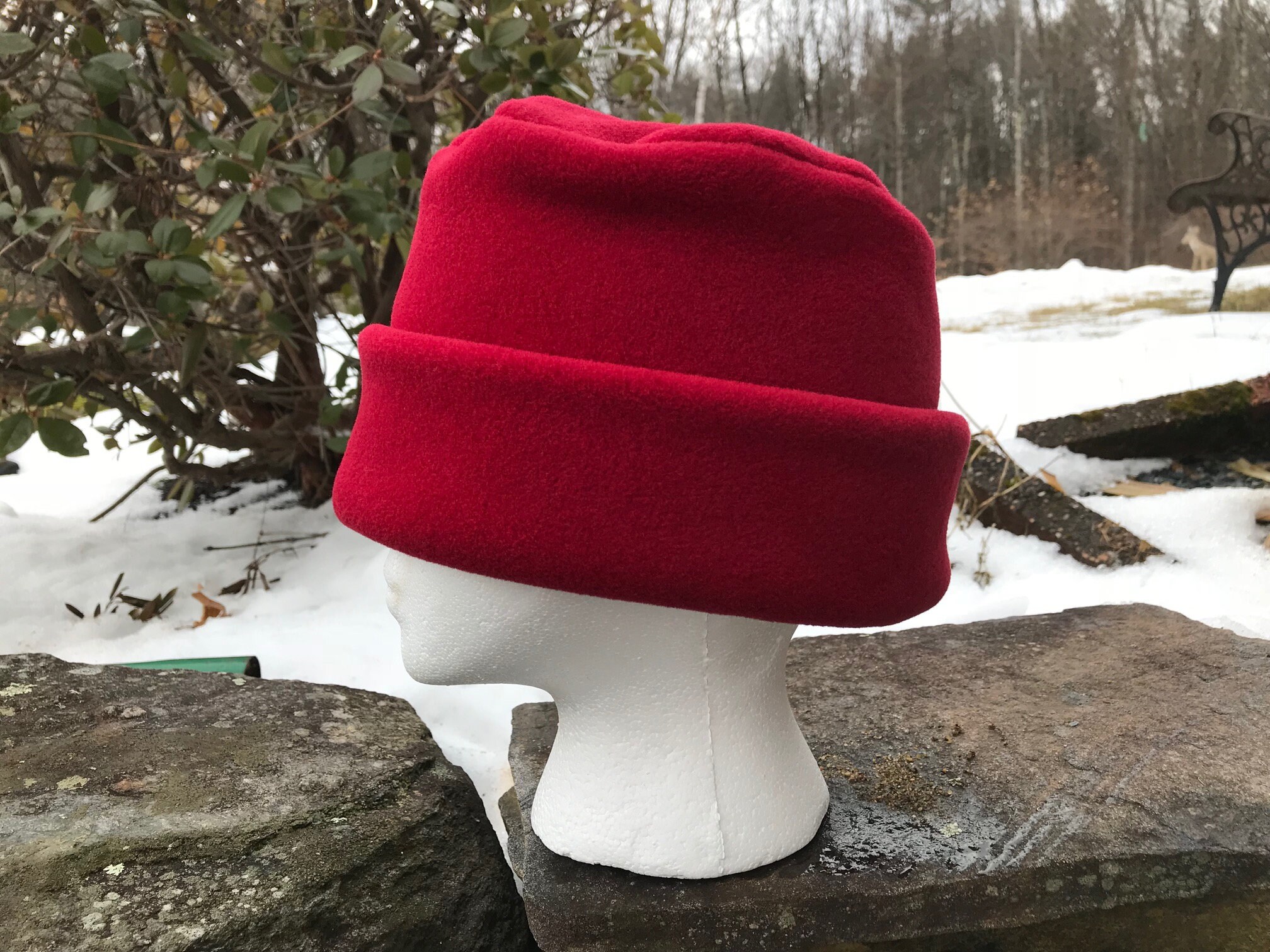 Women's Fleece Brim Hat Etsy