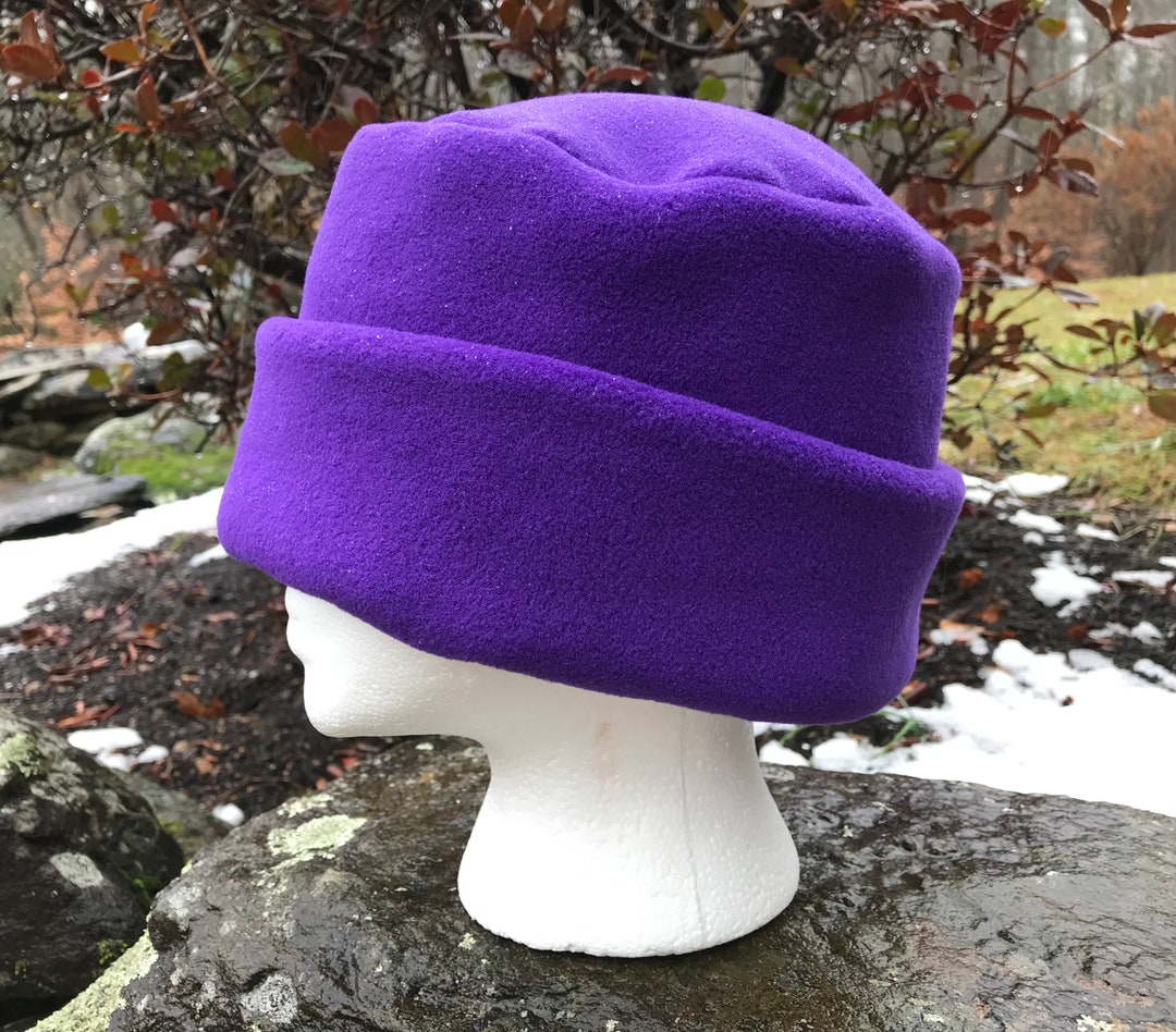 Women's Fleece Brim Hat Etsy