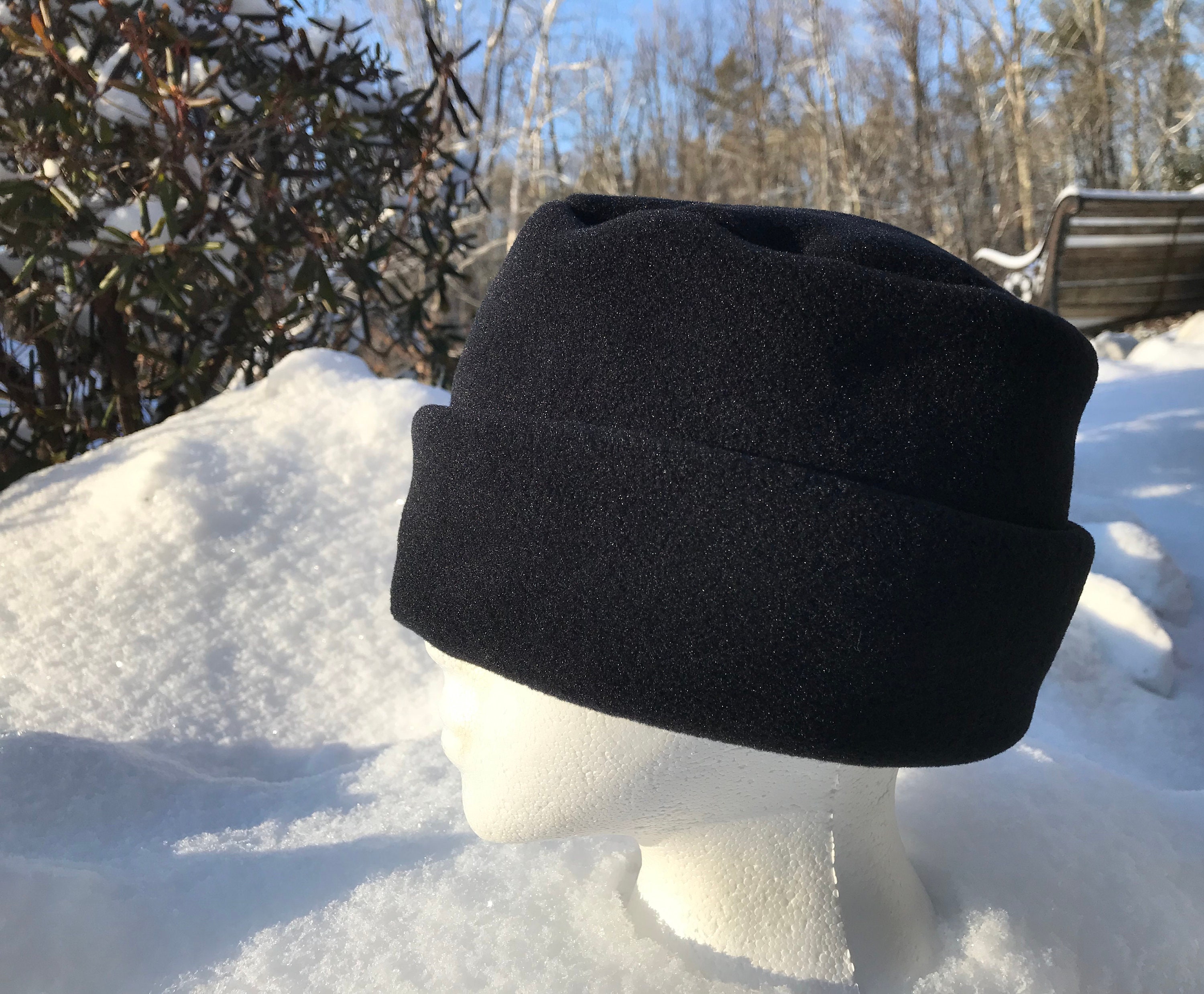 Women s Fleece Brim Hat Etsy