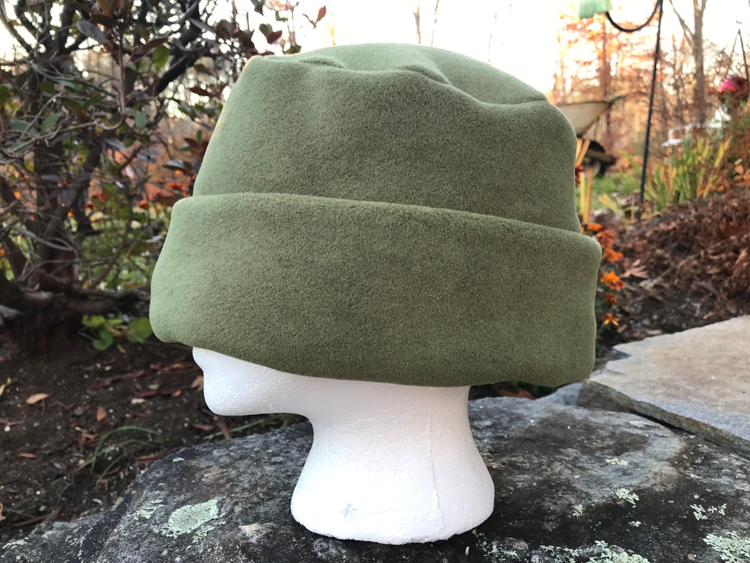 Women's Fleece Brim Hat Etsy