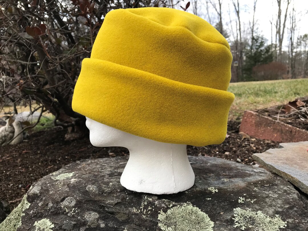 Women's Fleece Brim Hat Etsy
