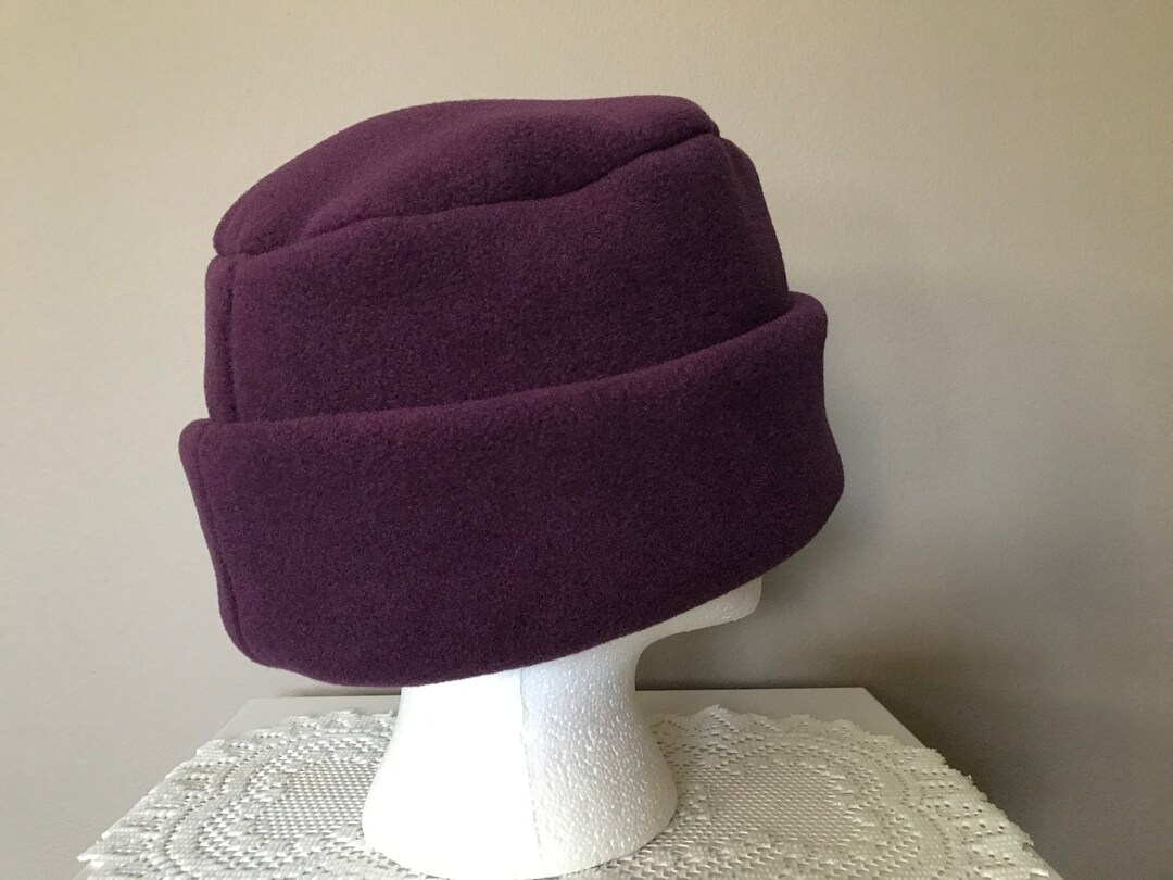 Women's Fleece Brim Hat Etsy