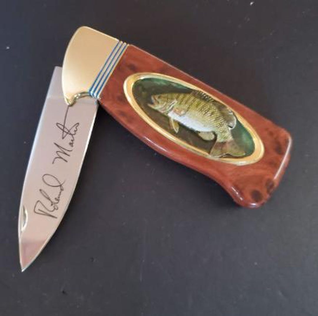 Roland Martin Signature Collectible Fishing Knife by the Franklin