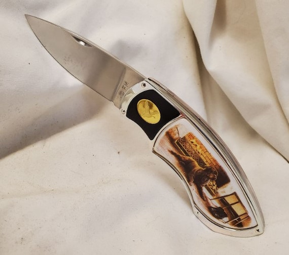 Labrador Retriever Collectors Knife by the Franklin Mint (N0568