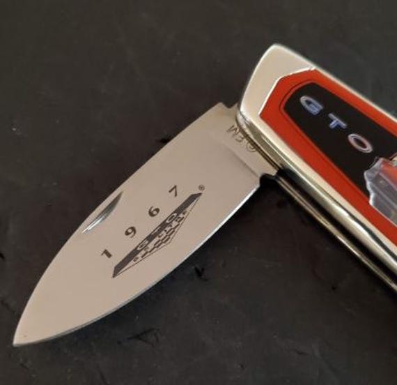 1967 Pontiac GTO - Franklin Mint Collector Knife (N1983) - Etsy