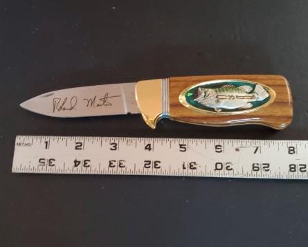 Roland Martin Signature Collectible Fishing Knife by the Franklin