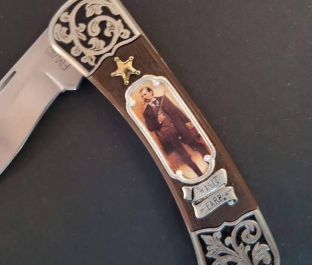 Wyatt Earp Collectors Knife (N1721) - Etsy