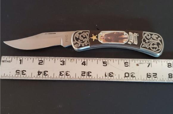 Wyatt Earp Collectors Knife (N1721) - Etsy