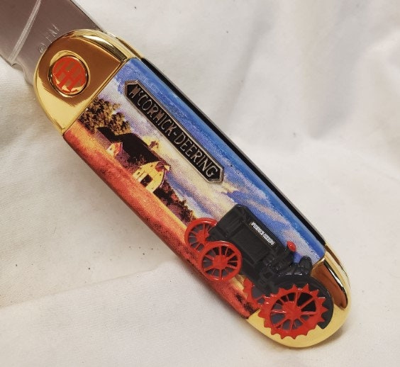 Mccormick Deering 10-20 Tractor - Collectors Pocket Knife (N0632
