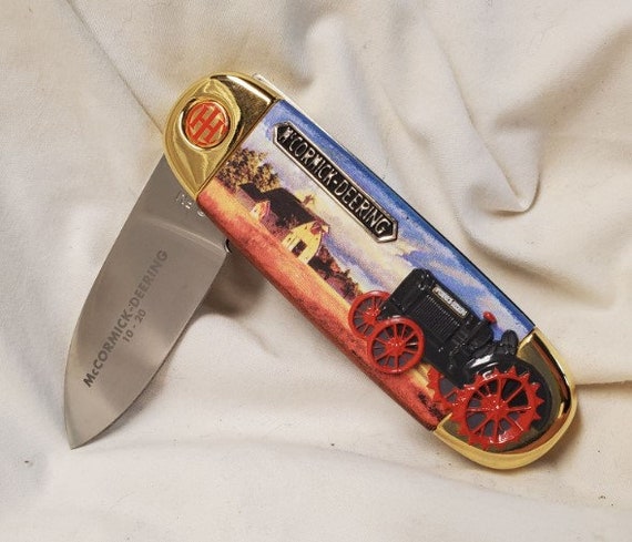Mccormick Deering 10-20 Tractor - Collectors Pocket Knife (N0632