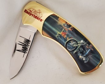 Easyriders David Mann ghost Rider Collectors Knife N0525 - Etsy