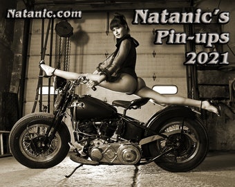 Natanic's Pin-ups 2021 calendar