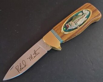 Roland Martin Signature Collectible Fishing Knife by the Franklin