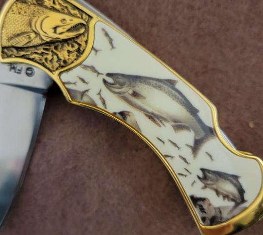 King Salmon collectors knife by the Franklin Mint (N1168)