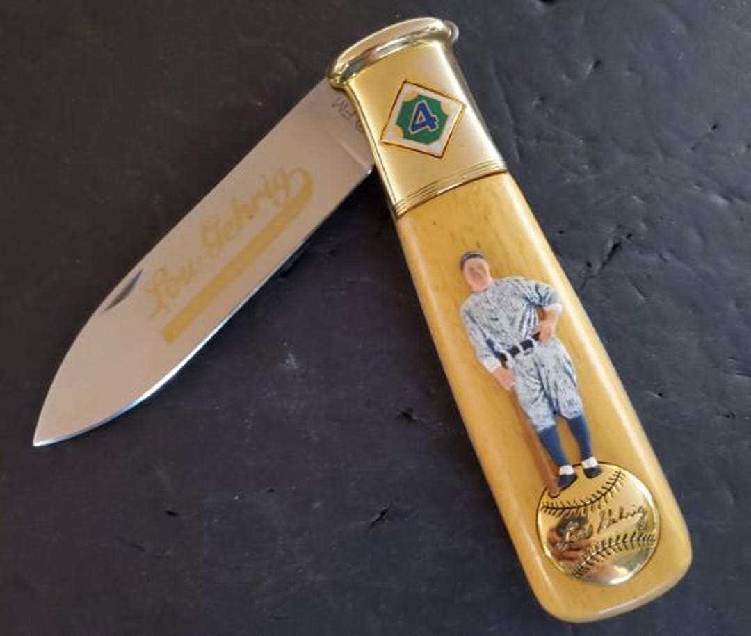 Lou Gehrig Collectors Knife by the Franklin Mint (N1970) - Etsy